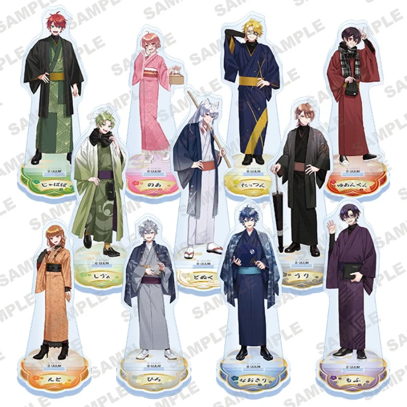 VTuber Colorful peach Official JPAPA Noa Tattsun Yuankun Siva DNQ Uri Eto Hiro Naokiri Mofu Acrylic stand anime desk ornament
