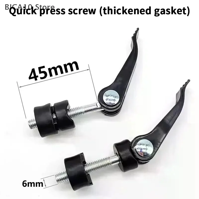 【CC】Quick Press Screw Attaching Clamp 6mm Thread Lawn Mower Handle Knobs Nut Bolt Lawn Mower Push Cutter Accessories