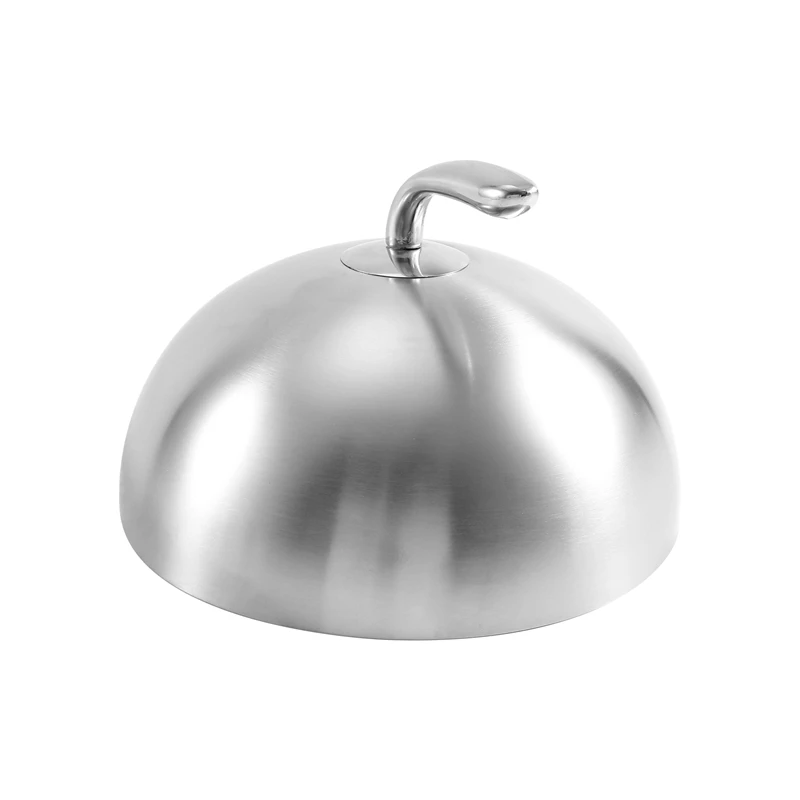 

2025 Trend 1 шт., крышка для стейка из нержавеющей стали, купольная крышка теппаньяки, домашняя круглая маслостойкая крышка для еды, кухонная крышка для приготовления пищи