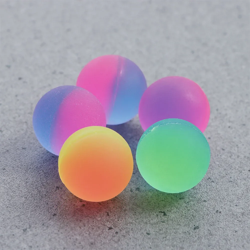 كرة نطاطة مطاطية ملونة للأطفال ، كرات قفز ألعاب رياضية ، هدية لعبة خارجية ، 10 من المطاط ، 25