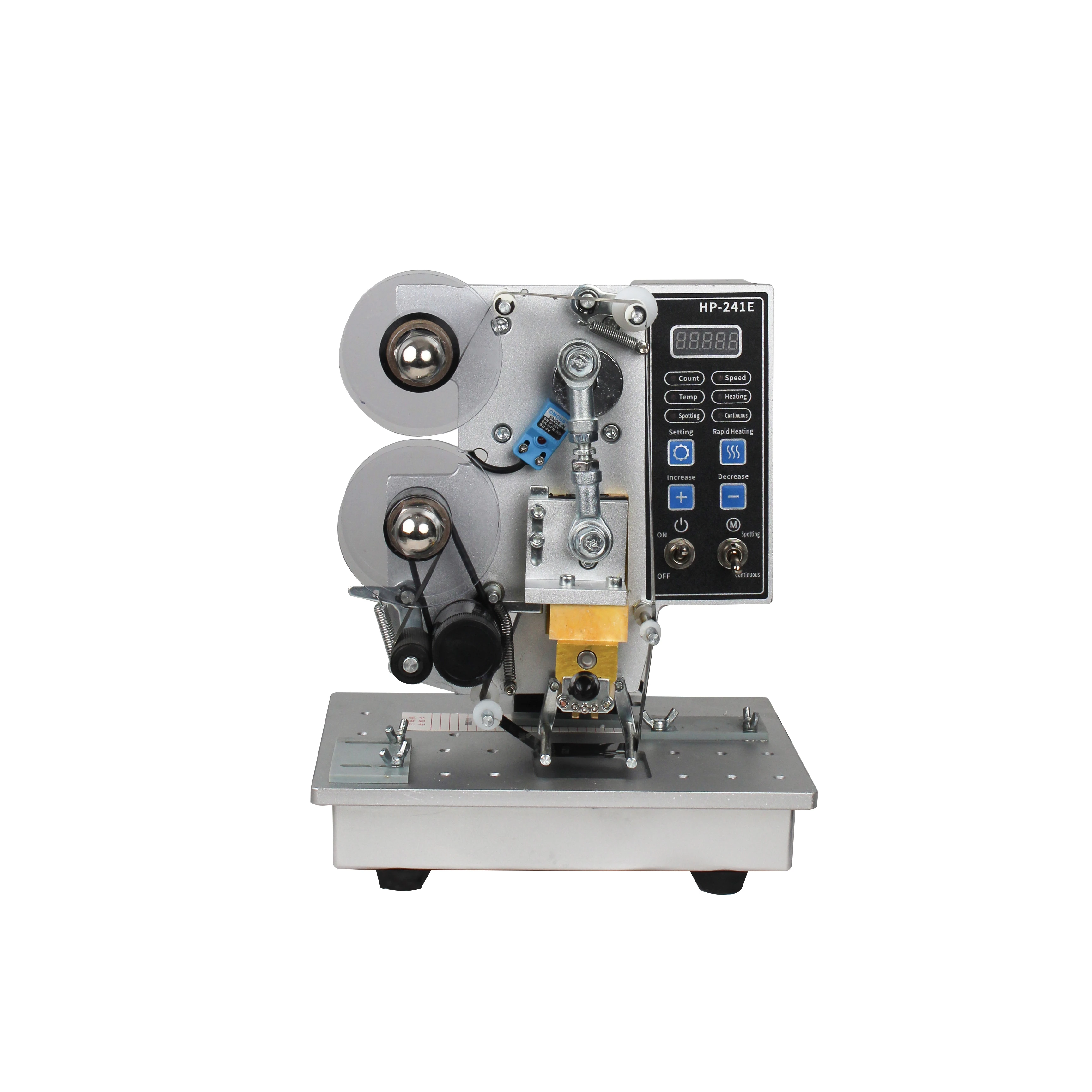 HPE-241E Electric Ribbon Hot Printing coder Ribbon Stamping  Electric Ribbon Stamping Machine Digital panel coding machine
