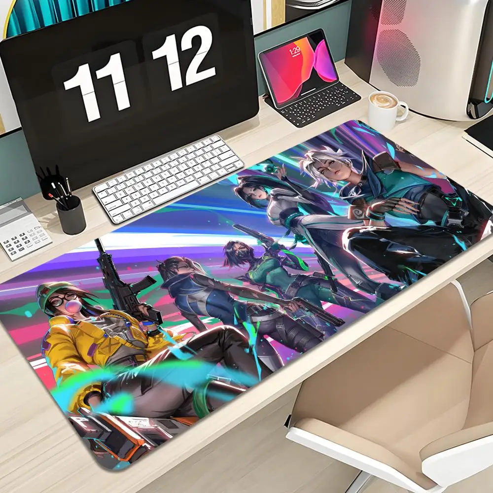 

Game Valorant Mouse Pad Keyboard Mousepad large 1200X600 mm Desk Mat PC Gamer Office Carpet Home Table pad