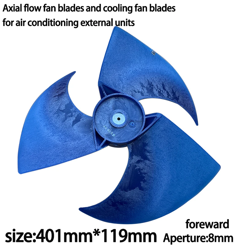 foreward  401*119mm Axial flow fan blades and cooling fan blades for air conditioning external units