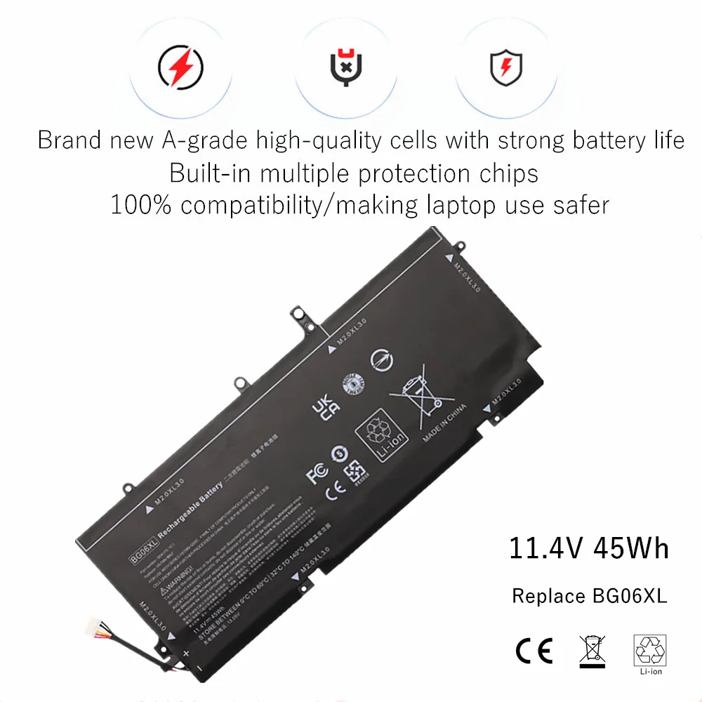 BG06XL Laptop battery For HP EliteBook 1040 G3 (P4P90PT)Series 805096-001 HSTNN-IB6Z HSTNN-Q99C 804175-1B1 804175-181 804175-1C1