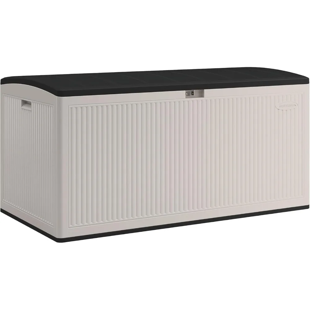 

Large Capacity 160 Gallon Reeded Outdoor Deck Storage Box