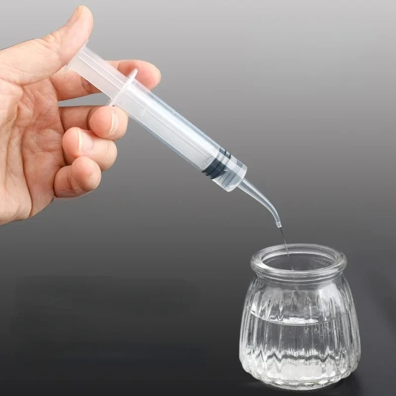 12ML Ear Wax Removal Kit Water Spray Washer Syringe with Elbow Tube Safe Earwax Cleaner Tool for Adult Kids Home Care Health view 4