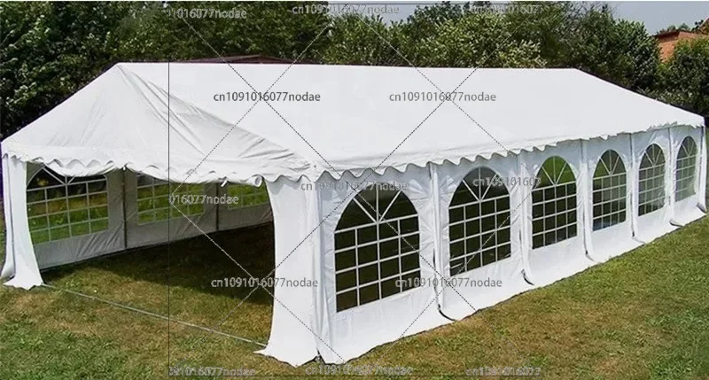 Upgraded Galvanized Heavy Duty PVC Party Tent Canopy Shelter with Removable Window Walls PVC Wedding Tent