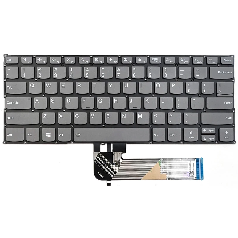 New For Lenovo ThinkBook 13s-IWL 13s-IML 14s-IML 14s-IWL 14-IML 14-IIL Laptop Keyboard US Dark Gray With Backlit