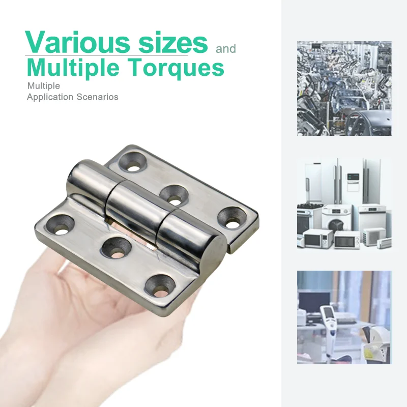 Industrial Heavy Machinery Equipment Ships And Vehicles 304 Stainless Steel Butterfly Shaped Large Hole Hinges