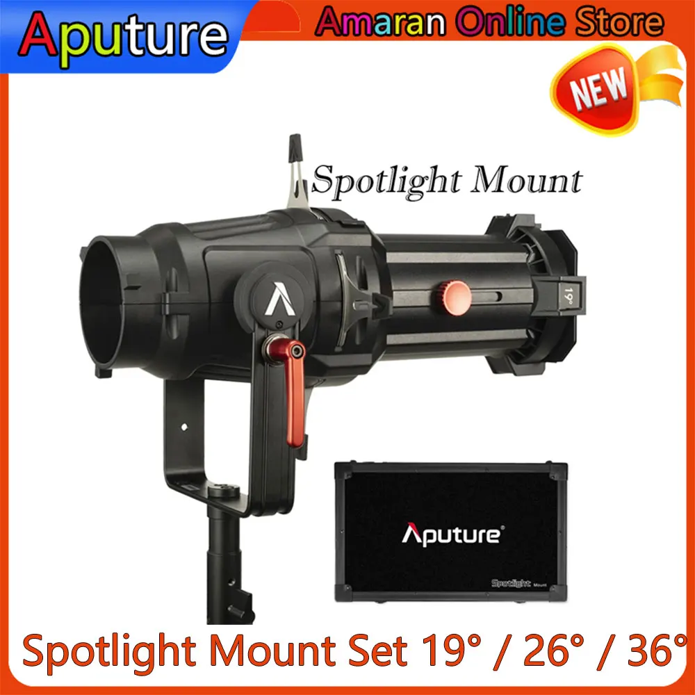 

Aputure Spotlight Mount Set 19° / 26° / 36° Lighting Modifiers Bowens Mount Lights Accessories for LS 120D II 300D II 300X