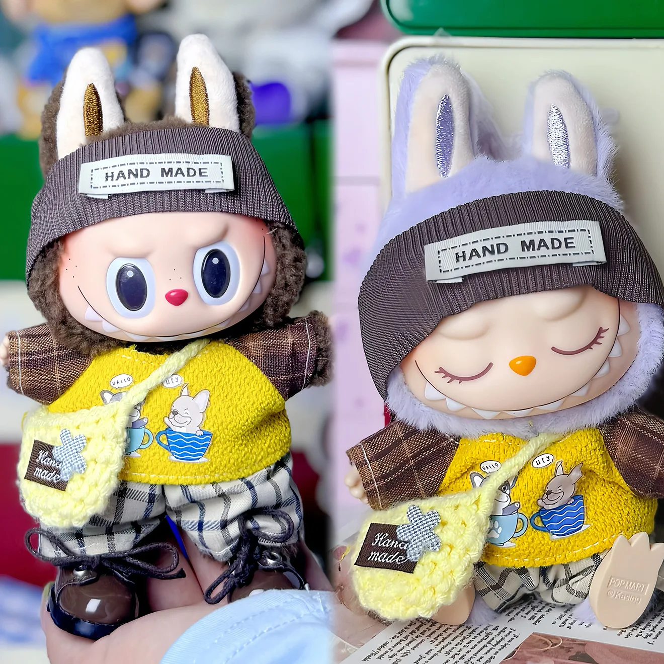 

Модная и забавная повязка на голову для кукольной одежды с принтом собаки, комбинация аксессуаров для футболок, повседневные повседневные подходящие украшения