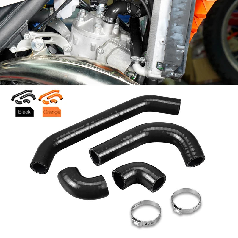 

2024 Silicone Radiator Coolant Hose Clamps Kit For KTM EXC 300 EXC 250 XCW 300 XCW 250 Husqvarna TE 300 TE 250 GasGas EC 300