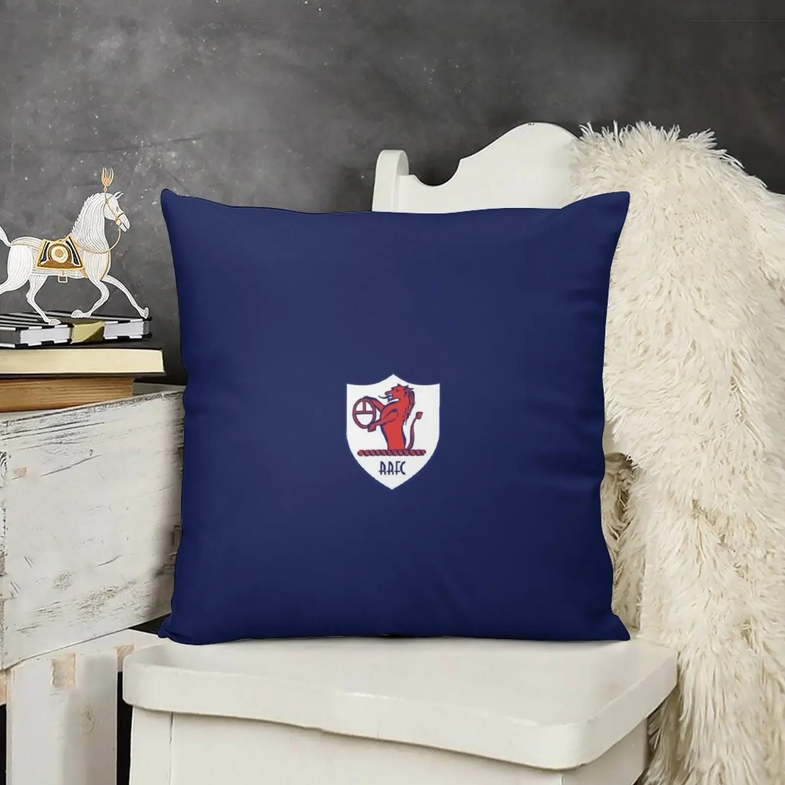 

Raith Rovers FC badge Throw Pillow Sofa Decorative Covers pillowcases for sofa cushions Cusions Cover pillow