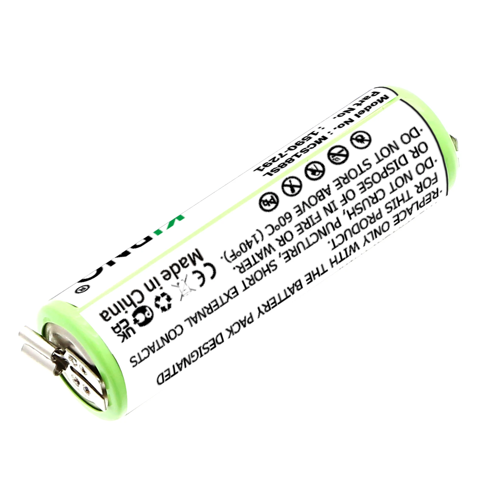 

2400Ah Battery for Moser 1590-7291 1852-7531 Wella KR-800 AAE Easy Style 1881 ChroMini 1591 1591B Xpert HS50 Tonde Eco S Profi