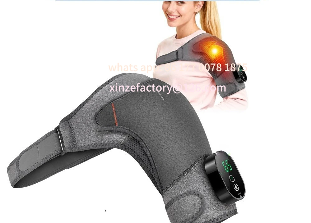Customizable Heated Shoulder Pad Intelligent Timing Five-gear Adjustment USB Charging Shoulder Physiotherapy Instrument