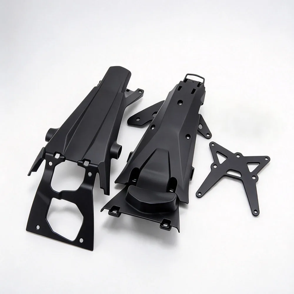 For Ducati Monster 696 796 795 659 1100 1200 Multistrada Rear Tire Fender License Number Plate Holder Bracket Turn Signal