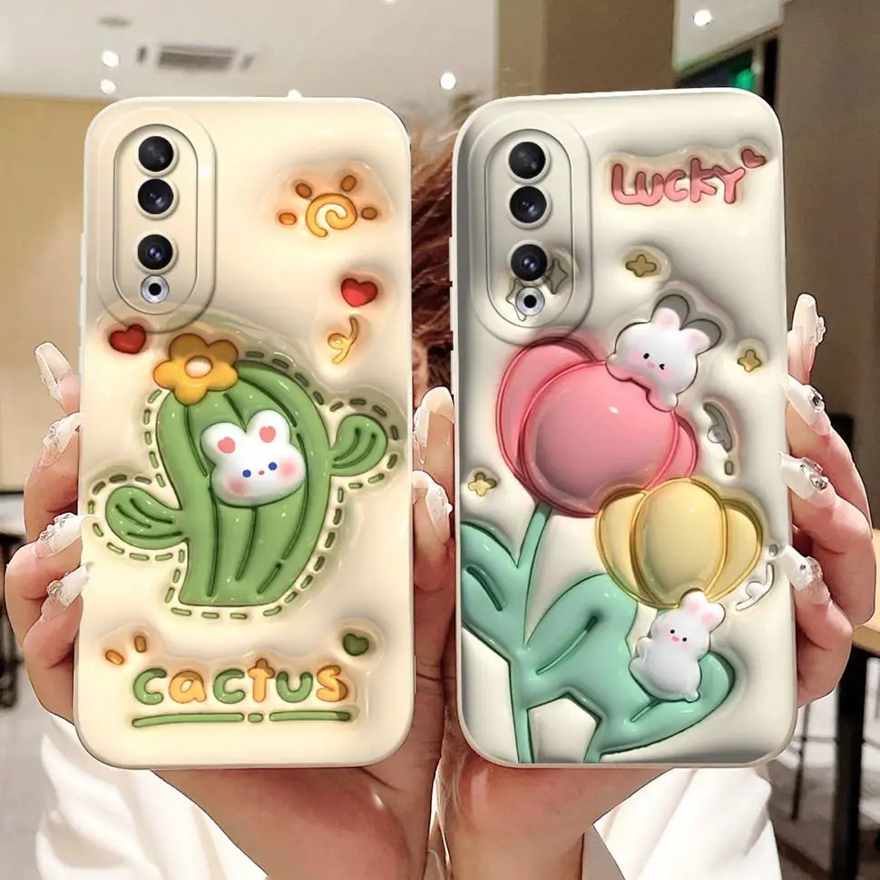 Cover For Honor 90 5G Cases Cute Panda Patterned Silicone Soft Protection Shell For Huawei Honor 90 Honor90 Pro Phone Cover