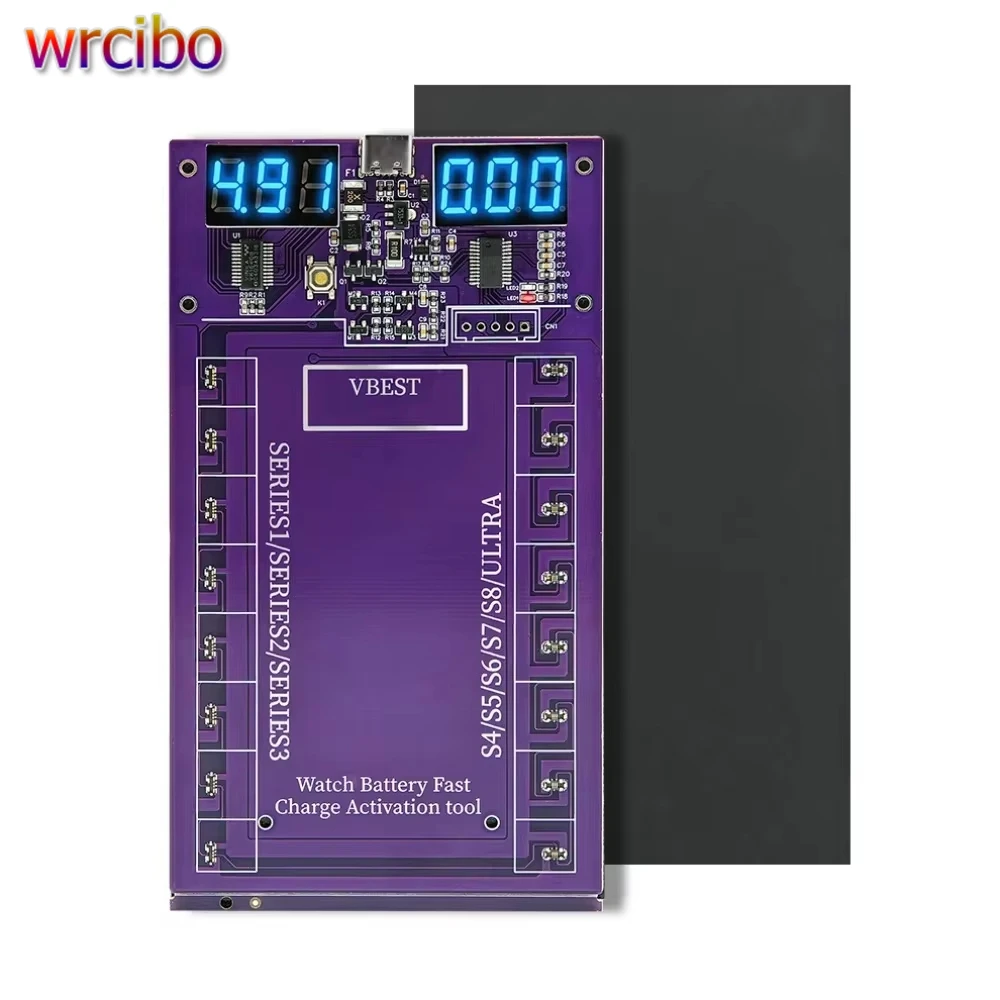 VBST-J3 Watch Battery Bctivation Board Charging Circuit Board For Apple iWatch  S1/S3/S4/S5/S6/S7/S8/Ultra Fast Charging Test