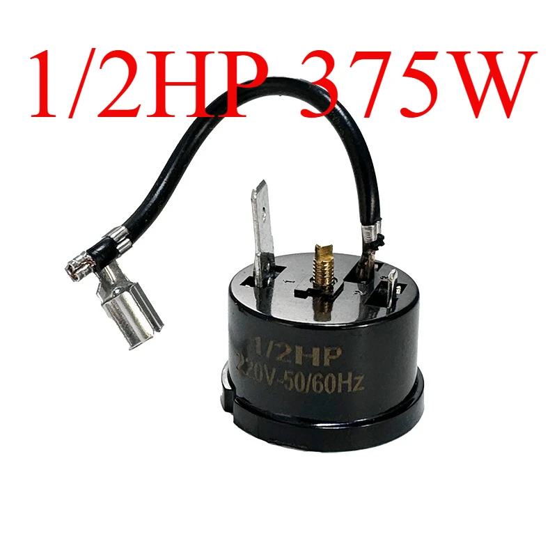 

Original Refrigerator Overload Thermal Protector Compressor Protector 1/2HP 375W Refrigerator Starter Relay