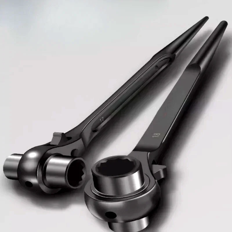 

10-32mm Ratchet Wrench Socket Plum Blossom Multifunctional Pointed Tail Adjustable Sockets Adapter Hand Tools Wrenches