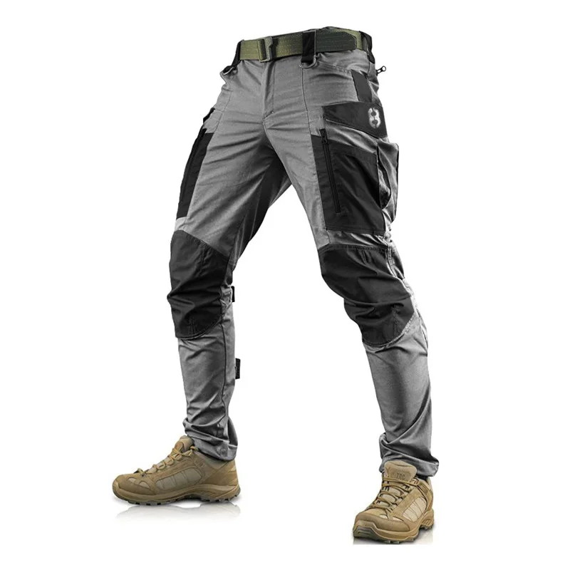 

Casual Winter 2023 Men's Autumn Pants Outdoor Durable Many Pocket Tactical Military Fashion Sports Mountaineering Trousers