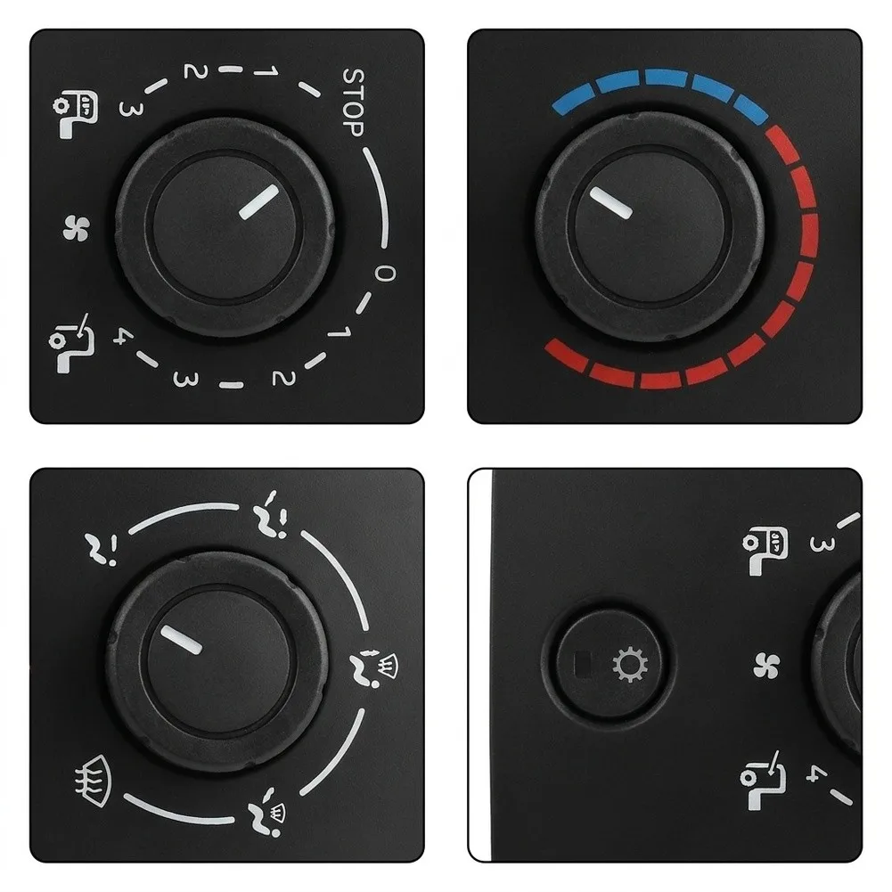 Black Plastic Oem Number 7484171531 7484171530 Air Conditioning Switch Panel For Renault Midlum Car Accessories