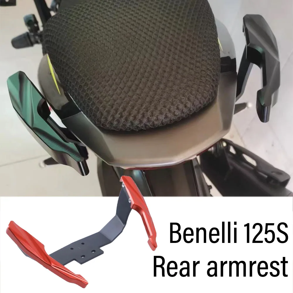 New Fit Benelli 125S 125-S S125 Motorcycle Original Accessories Rear Passenger Armrest Handrail Armrests For Benelli 125S 125-S