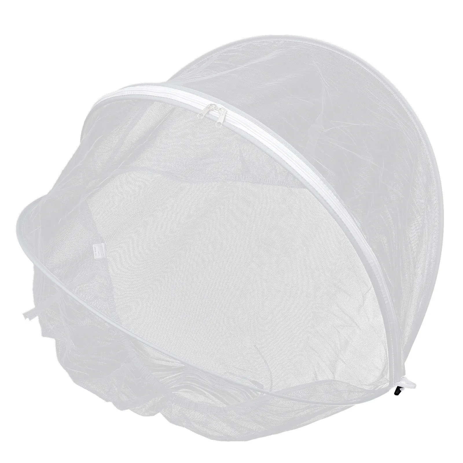 

Stretchable Breathable Baby Stroller Mosquito Net with High-Quality Zipper Encrypted Honeycomb Mesh Universal Fit for Camping