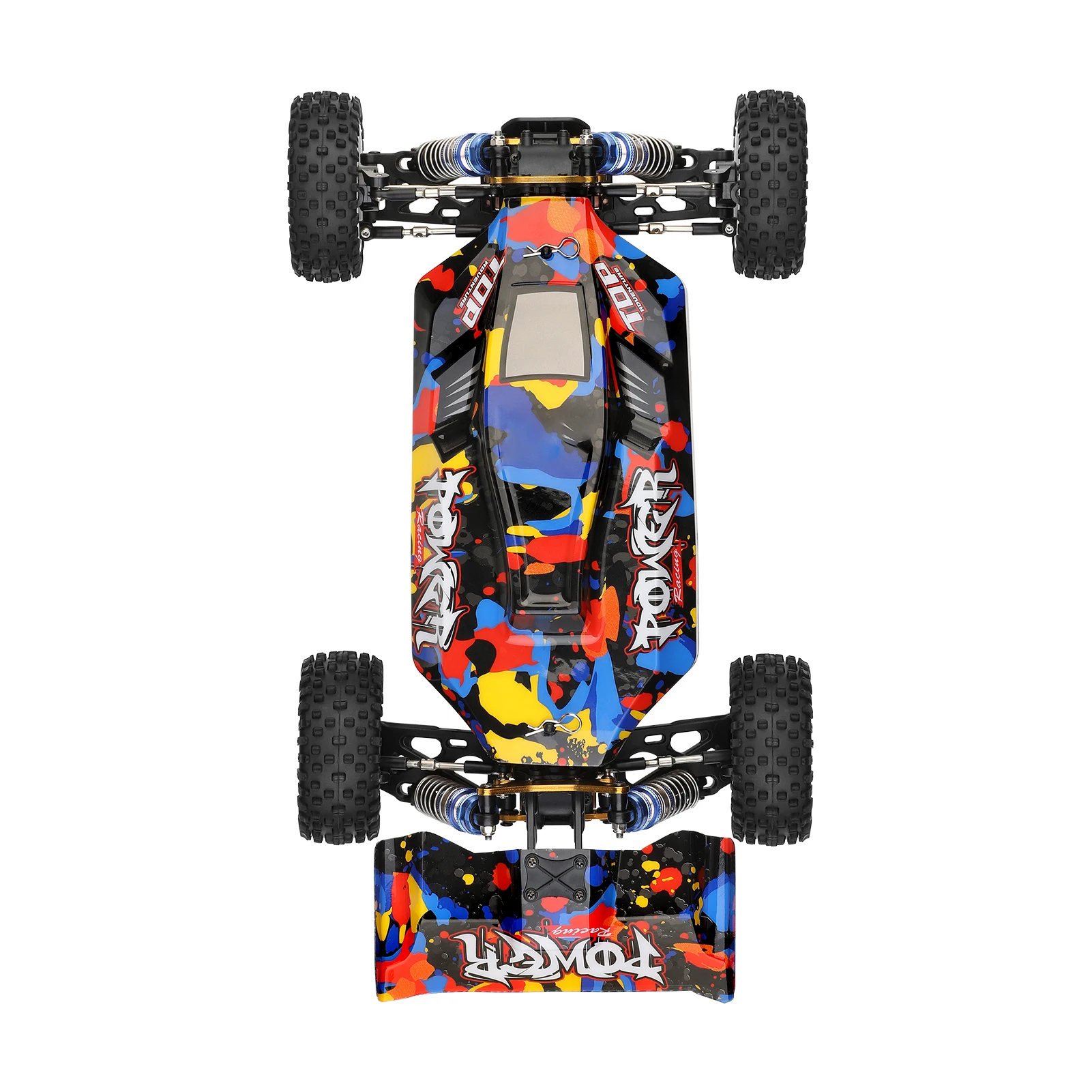 Xks 124007 carro de controle remoto 1/12 2.4ghz 75km/h caminhões off road de alta velocidade motor sem escova chassi de metal 4wd veículo rac