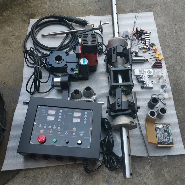 Premium Multi-function portable line boring and welding machine mainly used in excavator industry use Germany boring head
