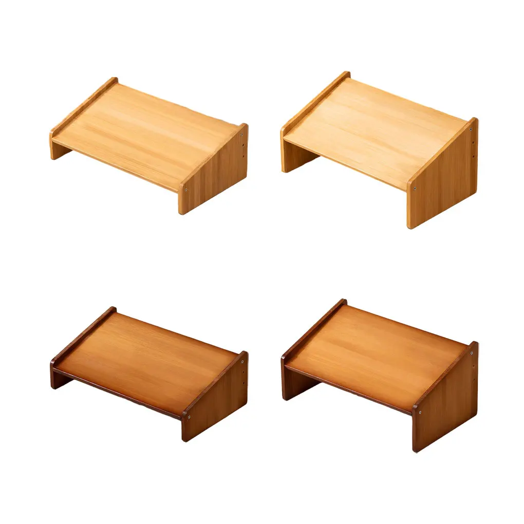 Mesa Elevada De Madeira Para Os Pés, Altura Ajustável Stepping Stool, Postura Enfermagem Passo, Apoio para os pés ergonômico
