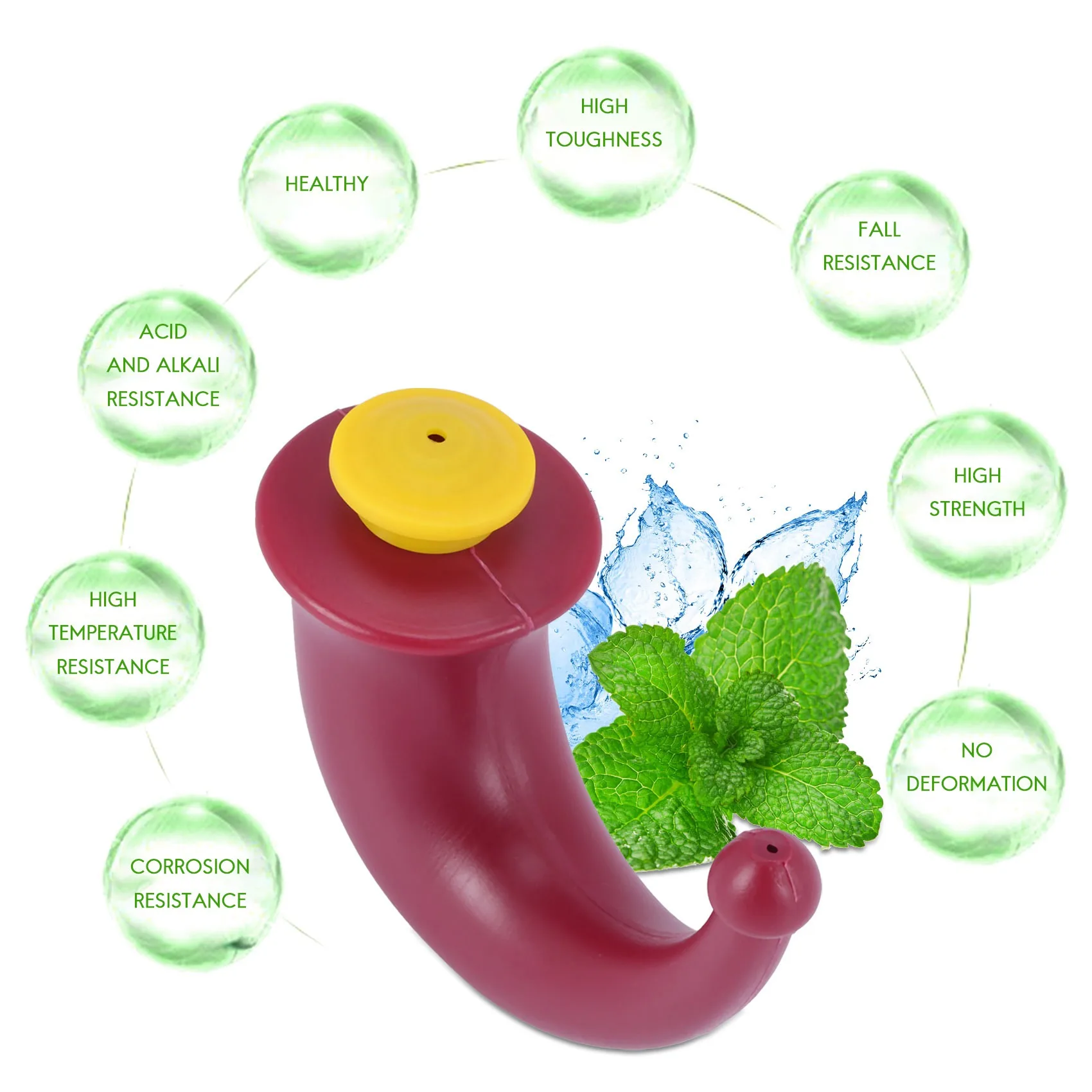 Система промывки носа Yoga Neti Pot Система промывания носа Сини для орошения пазух 200 мл