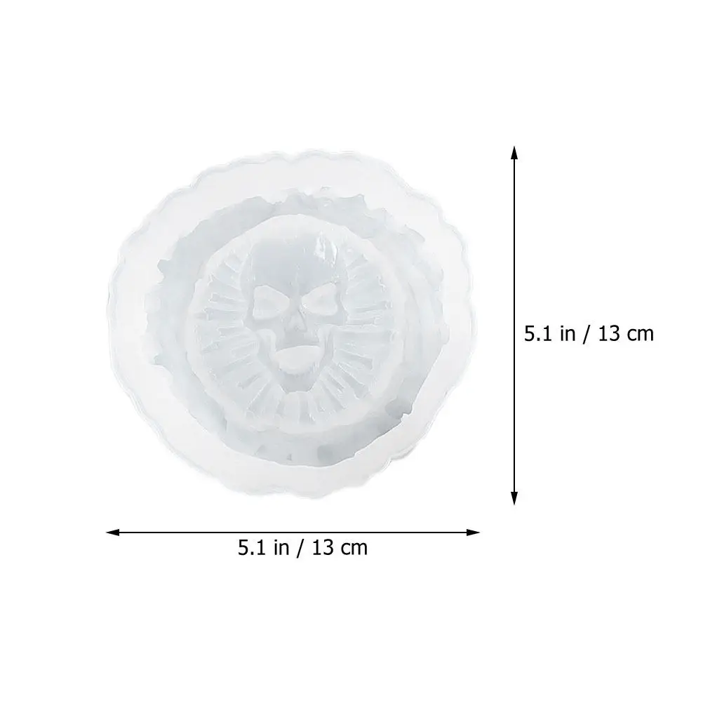 1Pcs Premium Silicone Skull Mold DIY Ashtray Casting Mold Washable Non Fade Craft Making Tool for Resin Epoxy Handmade Projects