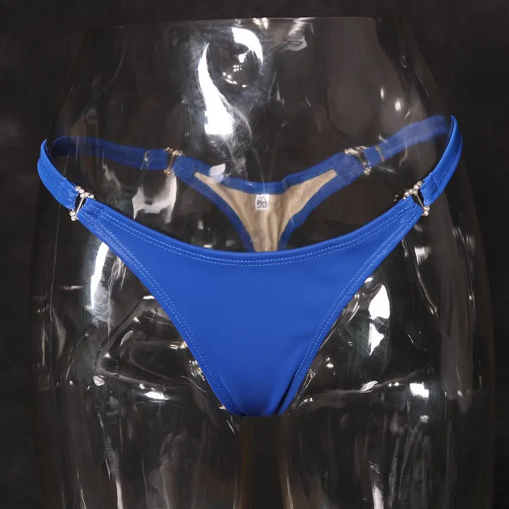Women's Low Waist Thongs Sexy PU Leather T Crotch G-string Briefs Woman Underwear Fashion Panties Female Underpants