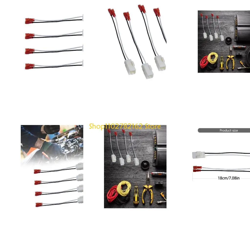 

547B Speaker Wiring Adapter for 1500 2500 3500 Seamless Sound Integration in Car