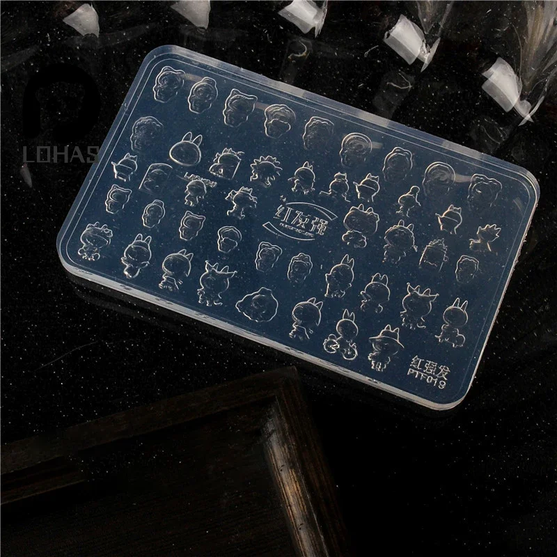 1 قطعة ثلاثية الأبعاد قالب من السيليكون زهرة القلب مسمار الفن زينة الأظافر DIY تصميم قالب الأظافر ختم لوحة قالب مانيكير