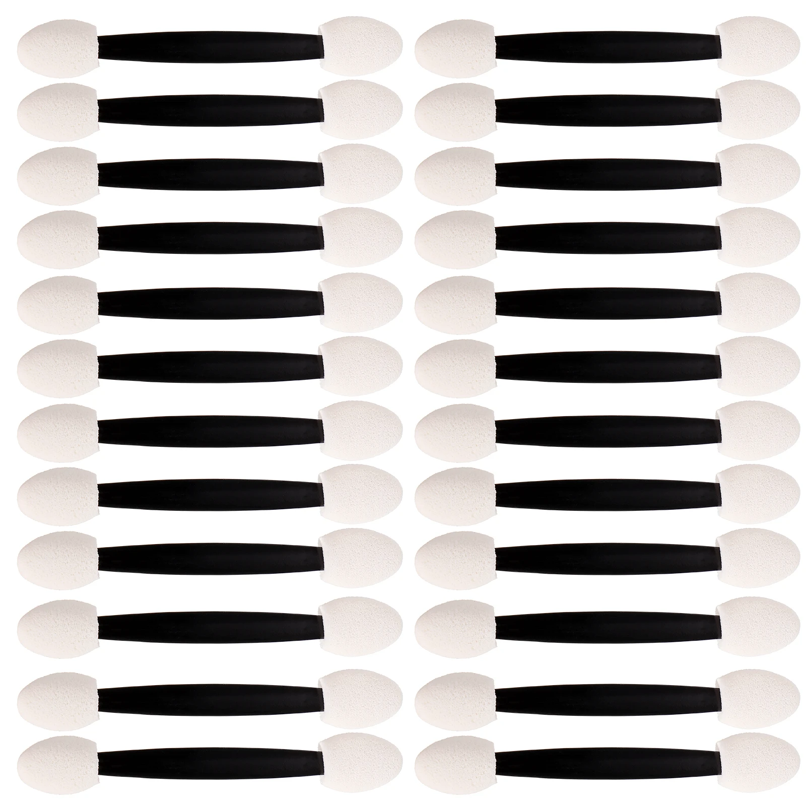 

4pcs Dual-Side Eyeshadow Sponge Brush Double-End Makeup Tool Portable Small Brush Set For Eye Makeup Applicator Sticks
