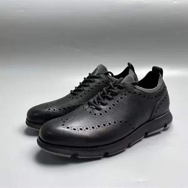 Zapatos De Golf Para Hombre 2026, De Cuero Vacuno, Ligeros Y Duraderos, Cómodos Para Exteriores, Calzado Deportivo Masculino_voghion.com