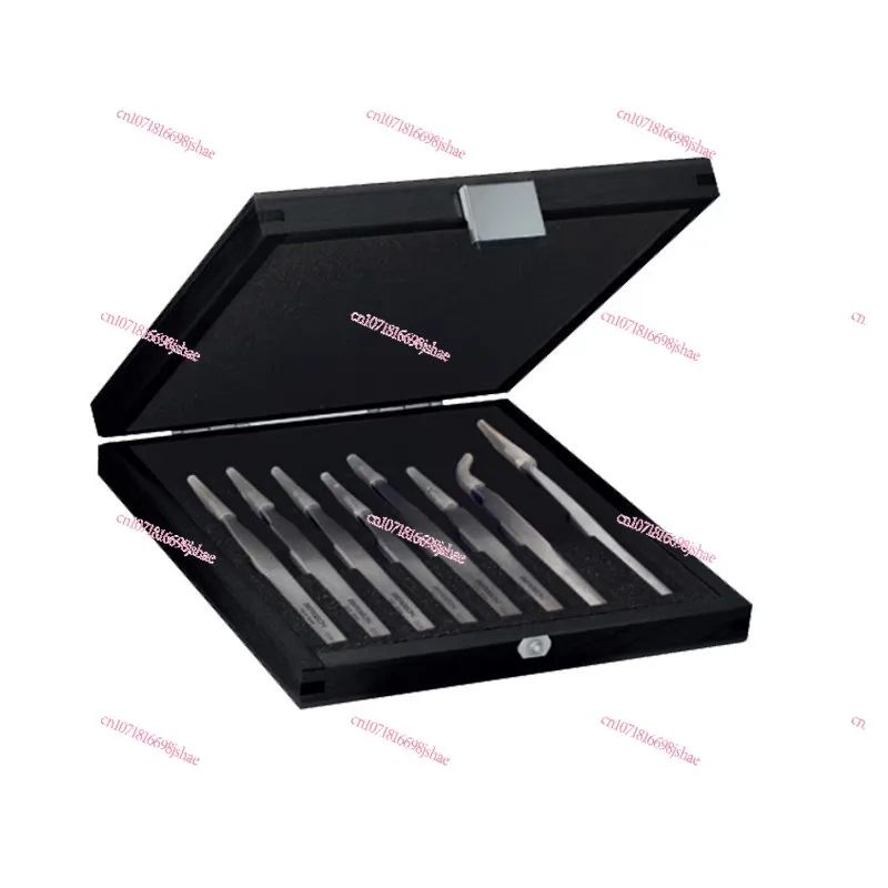 

BERGEON 7028 Set Forceps Super Alloy Tip, Anti-acid, Anti-magnetic, Anti-corrosion