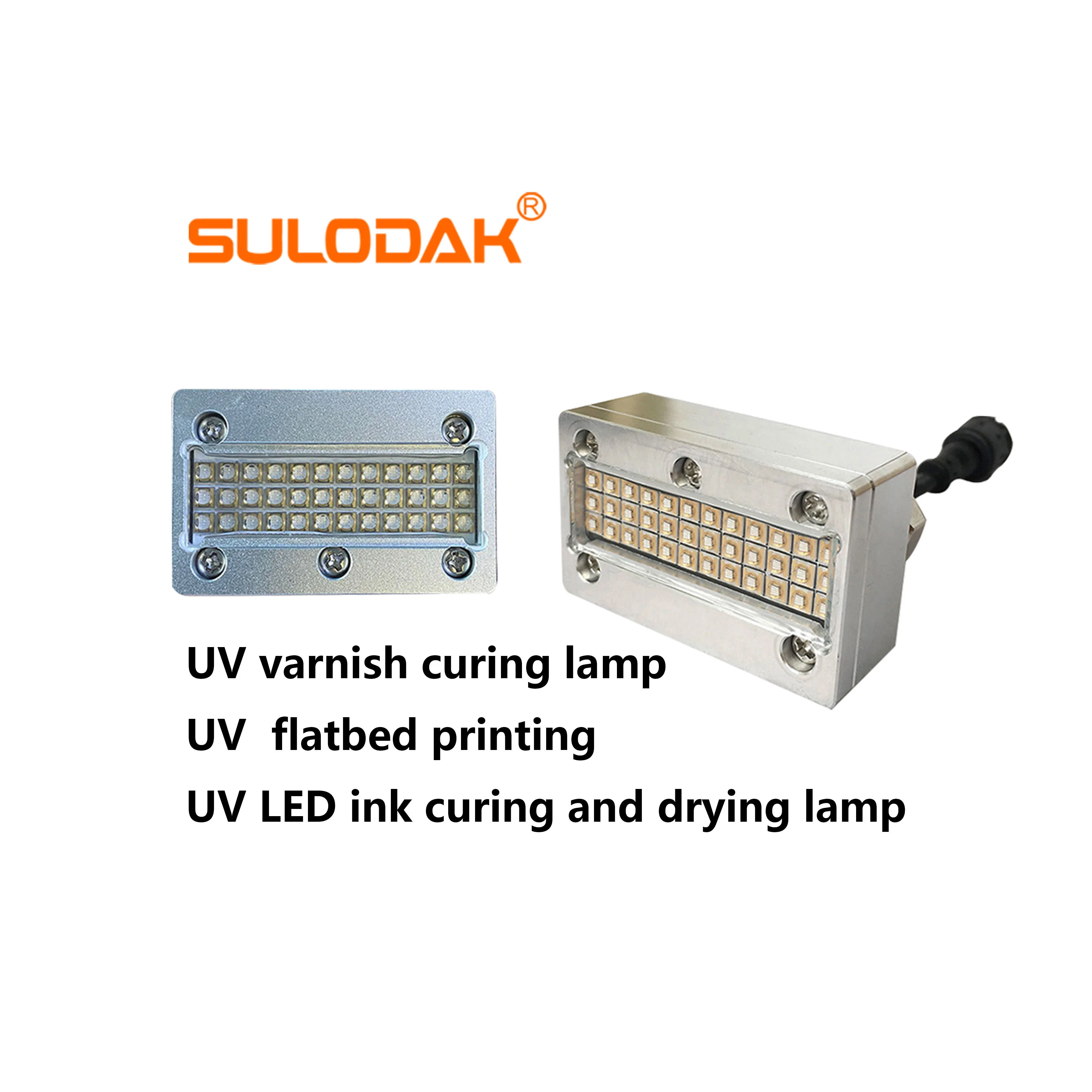 

50*15mm LED Curing Lamp 395nm For Single Printhead Flatbed Printer 6090 6045 A3 A4 Retrofit Machine