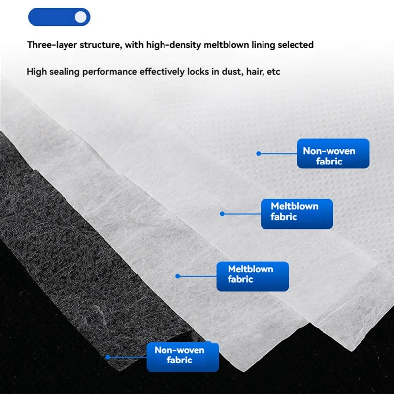 Peças de reposição do saco de pó para airrobo t20/proscenic m7 pro/m8 pro/uoni v980/viomi s9 acessório de vácuo-clim