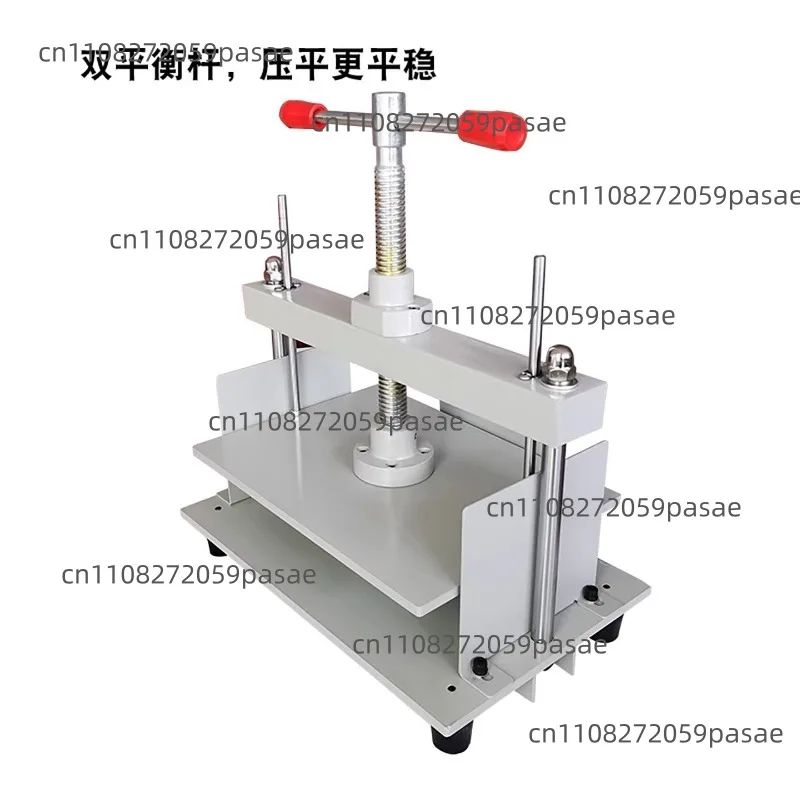 

Manual Paper Press Machine A4 Book Press, Bookbinding Notes Steel Flattening Machine, Heavy Duty Bookbinder