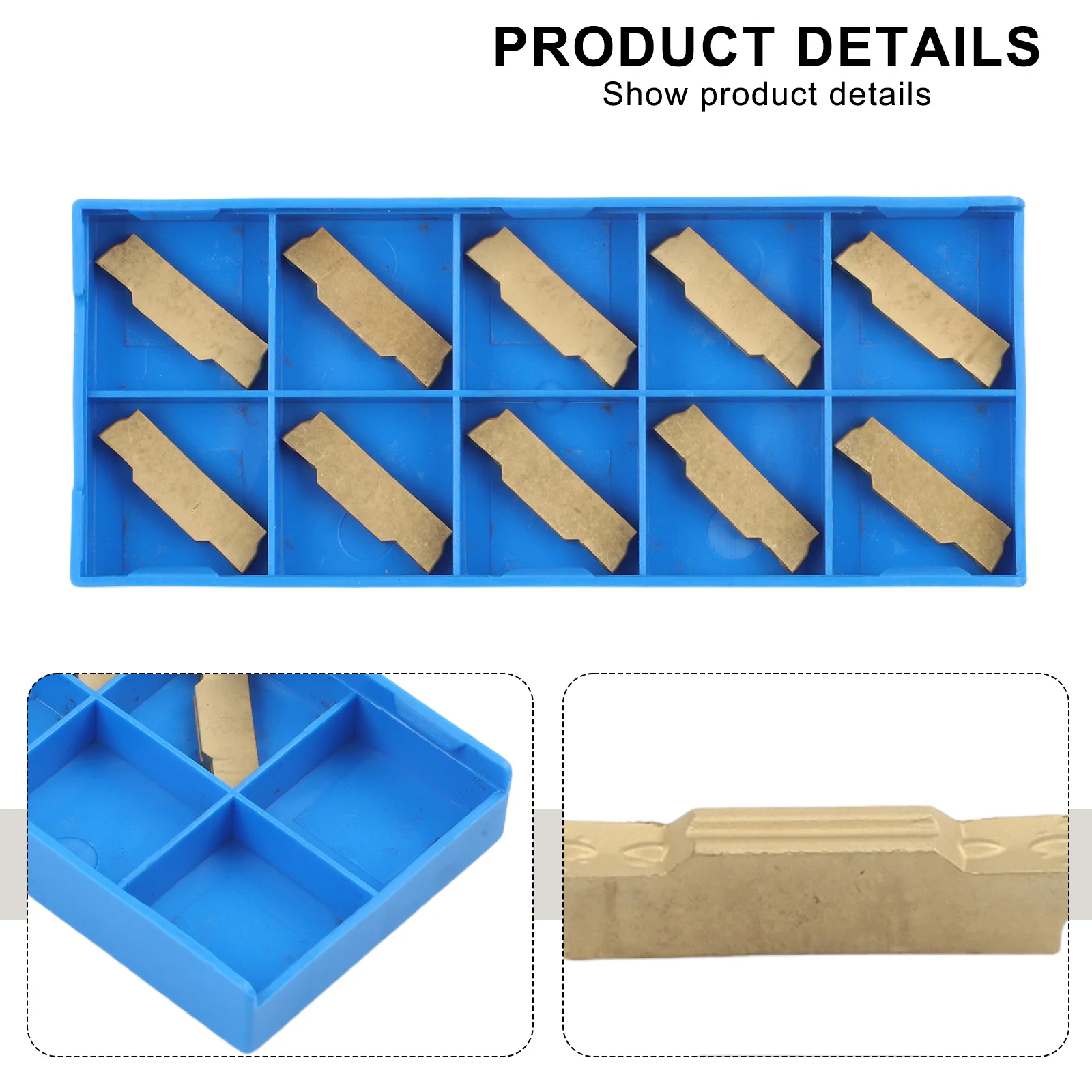 Pack of 10 MGMN300M PC9030 Carbide Inserts for MGEHRMGIVR Tool Strong Resistance and Excellent Performance in Tough Conditions