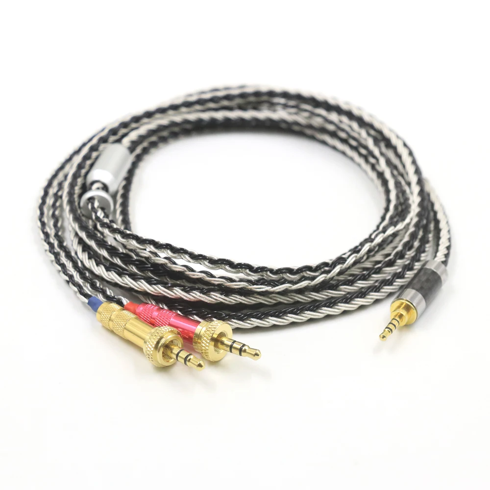 16 النوى XLR/3.5/4.4 مللي متر التوازن سماعة ترقية استبدال كابل لسوني MDR-Z1R MDR-Z7 MDR-Z7M2 مع قفل الجوز