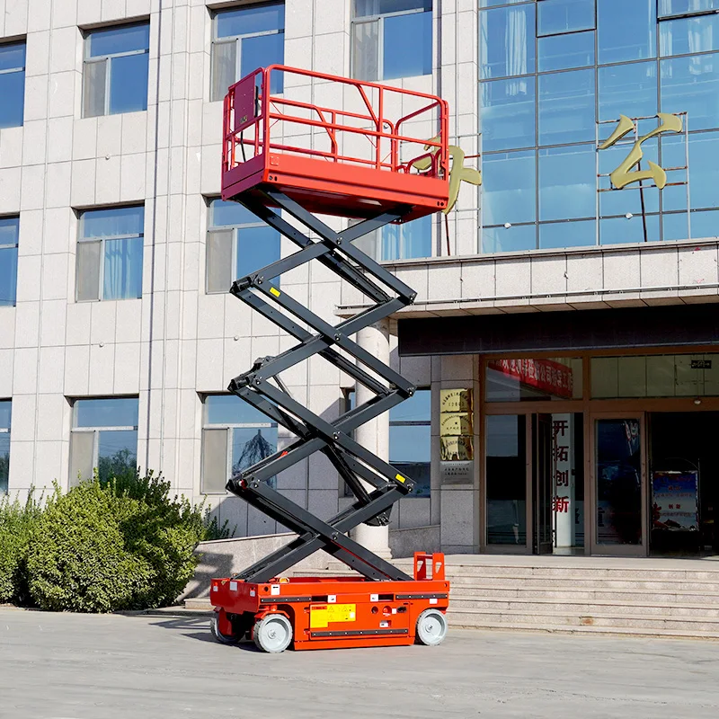 Lift Platform Telescoping Lift Foldable Electric Scaffolding Mechanical Portable Lift Platform