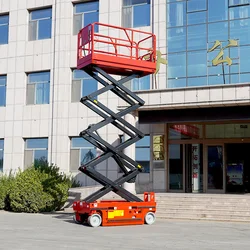 Lift Platform Telescoping Lift Foldable Electric Scaffolding Mechanical Portable Lift Platform