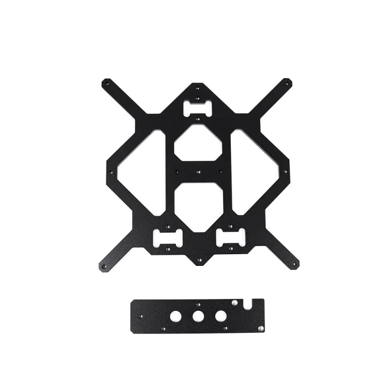 

prusa mini Y platform CNC aluminum alloy hot bed platform plate side plate bottom plate 5MM 3d printer accessories