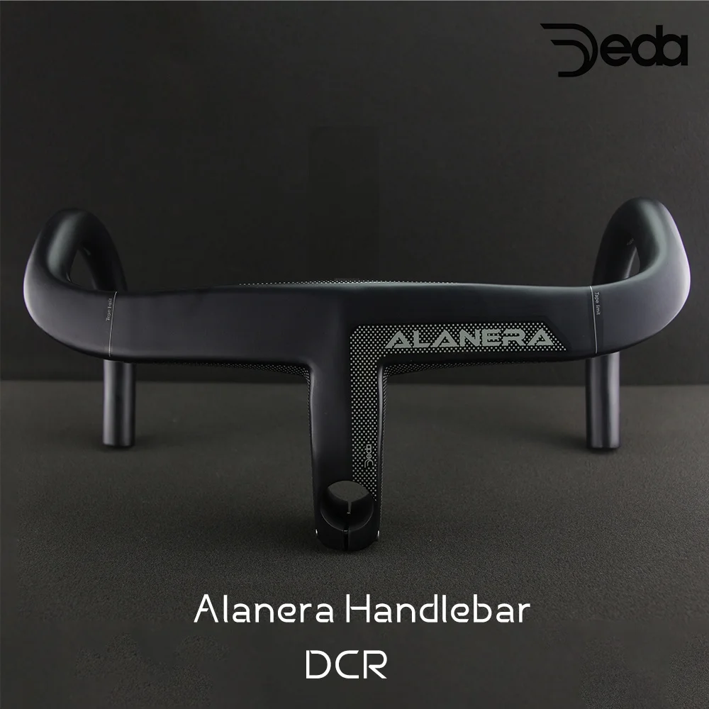 

ALANERA full carbon internal routing road integrated handlebar 28.6mm,with bicycle computer bracket Size 380-440mm