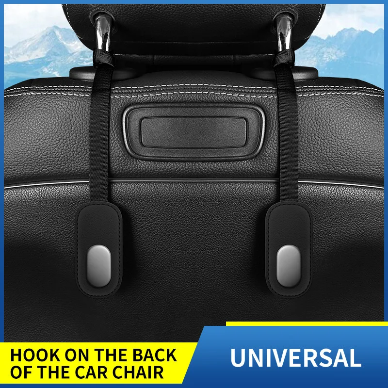 

Car Hooks for Vehicle - Multifunctional Rear Seat Back & Front Passenger Hooks, Auto Interior Hanging Organizer Accessories