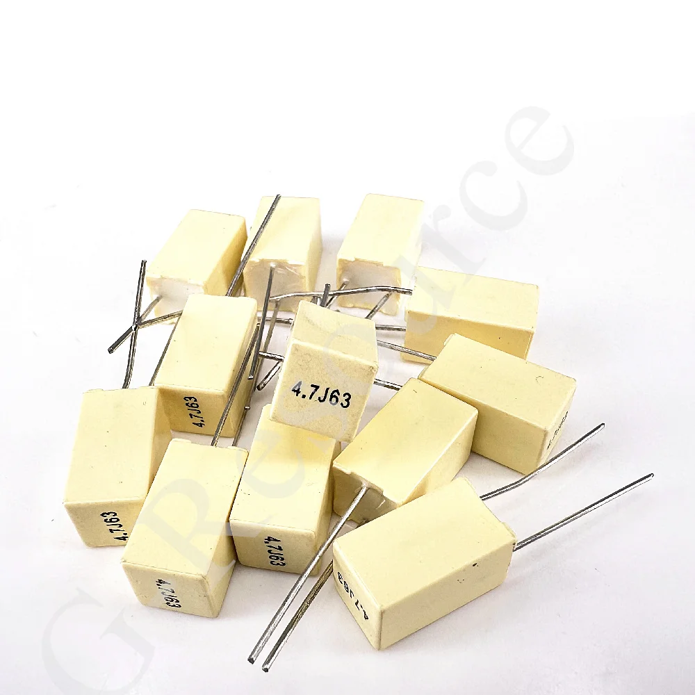 (1pcs) 63v475j 4.7uf P5mm Calibration Safety Capacitor Block Capacitor